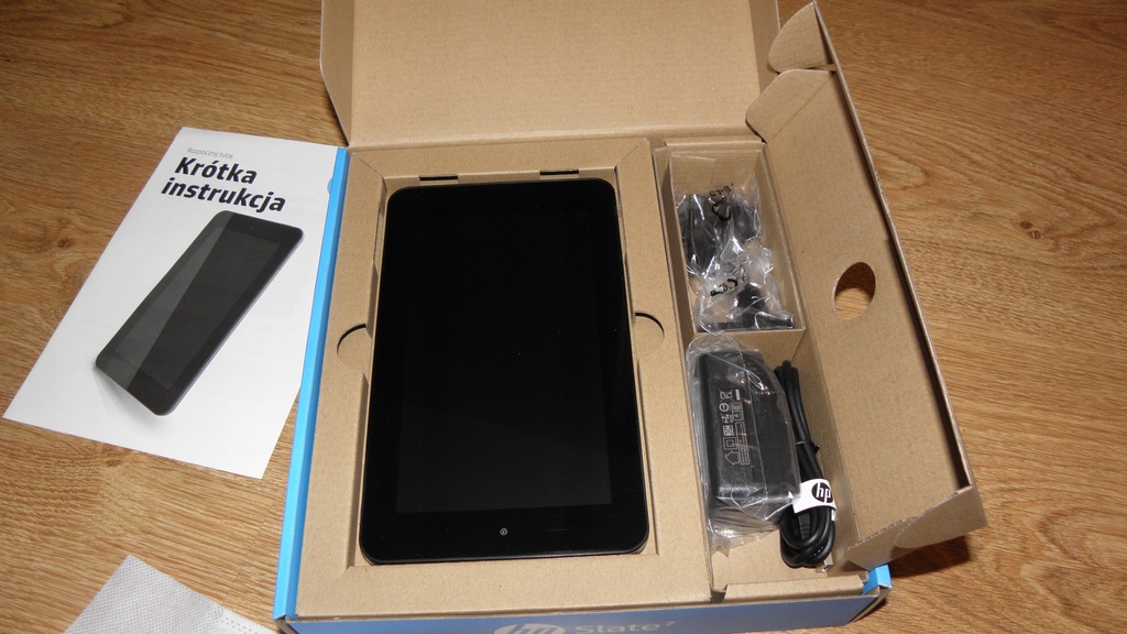 TABLET HP SLATE 7 2800 KOMPLETNY, STAN IDEALNY