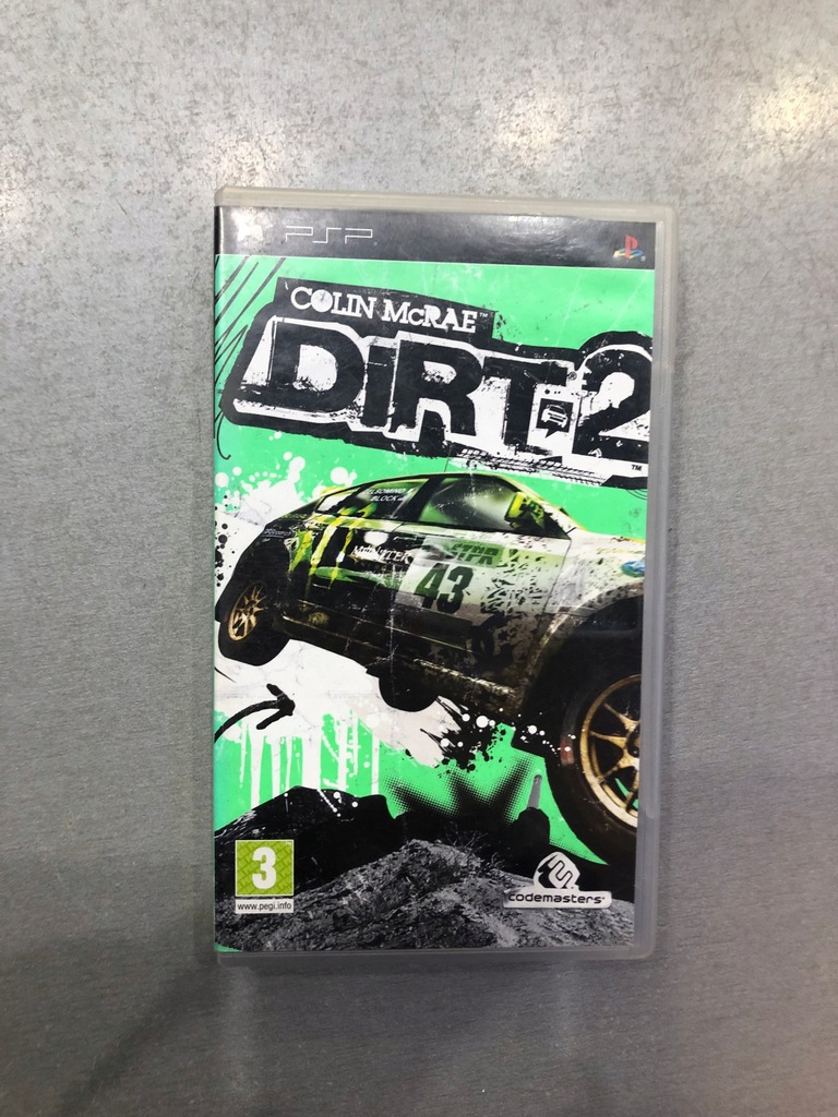 Gra PSP Colin McRae Dirt 2