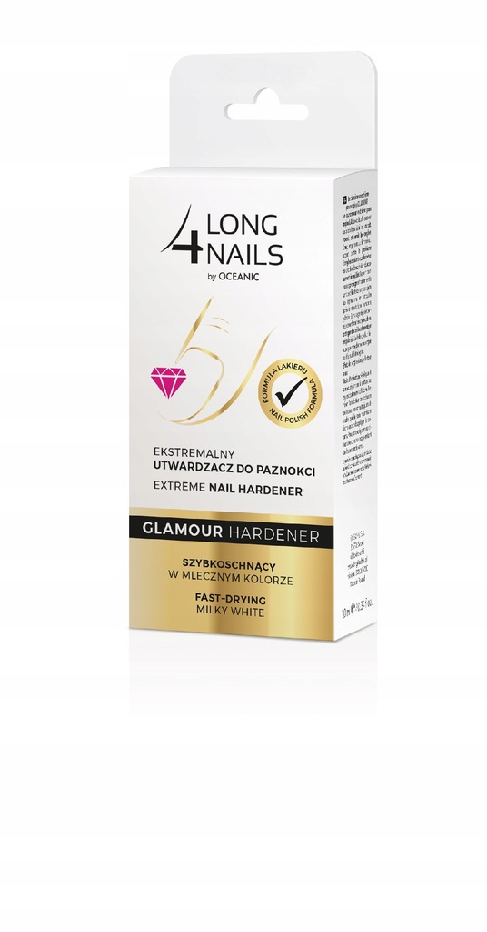 LONG4NAILS Ekstremalny utwardzacz do paznokci 10ml