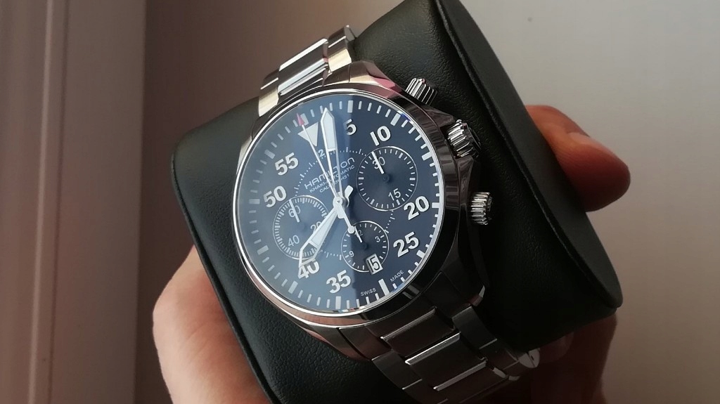 Hamilton Khaki Pilot Chronograph H64666135 8615513745