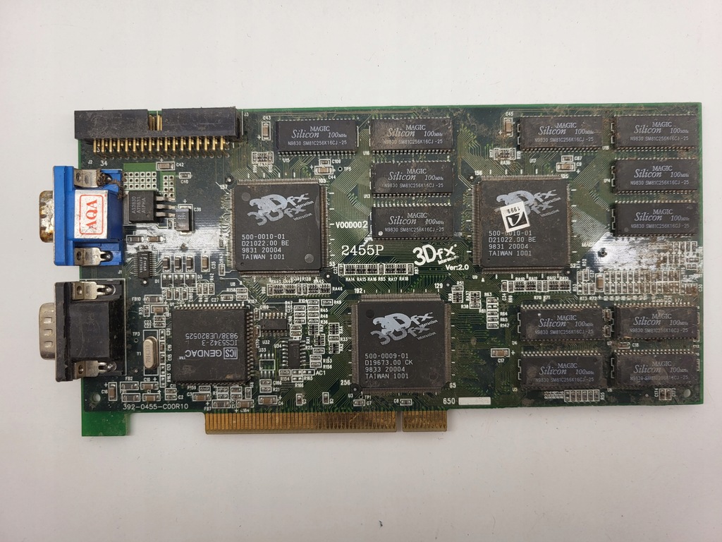 Karta graficzna 3dfx Voodoo 2 2455P 12555842696 oficjalne archiwum