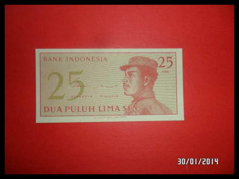 Indonezja - 25 sen