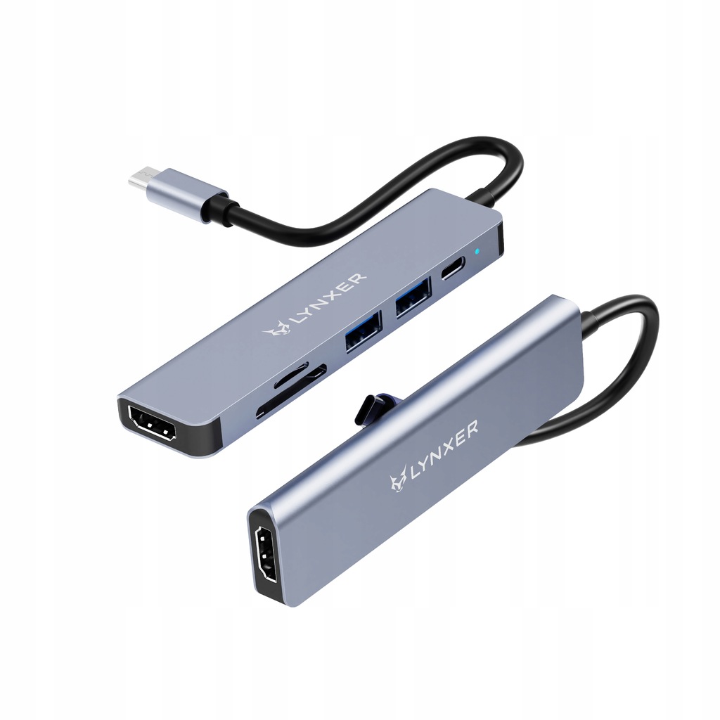 Купить АДАПТЕР-концентратор USB-C 6 в 1 HDMI 4K / USB 3.0 / СЧИТЫВАТЕЛЬ: отзывы, фото, характеристики в интерне-магазине Aredi.ru