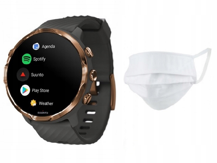 Suunto 7 Graphite Copper smartwatch z Google Pay