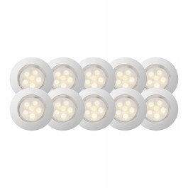 Lampa LED 10szt MEGA IP67 ogrodowa taras schody pu