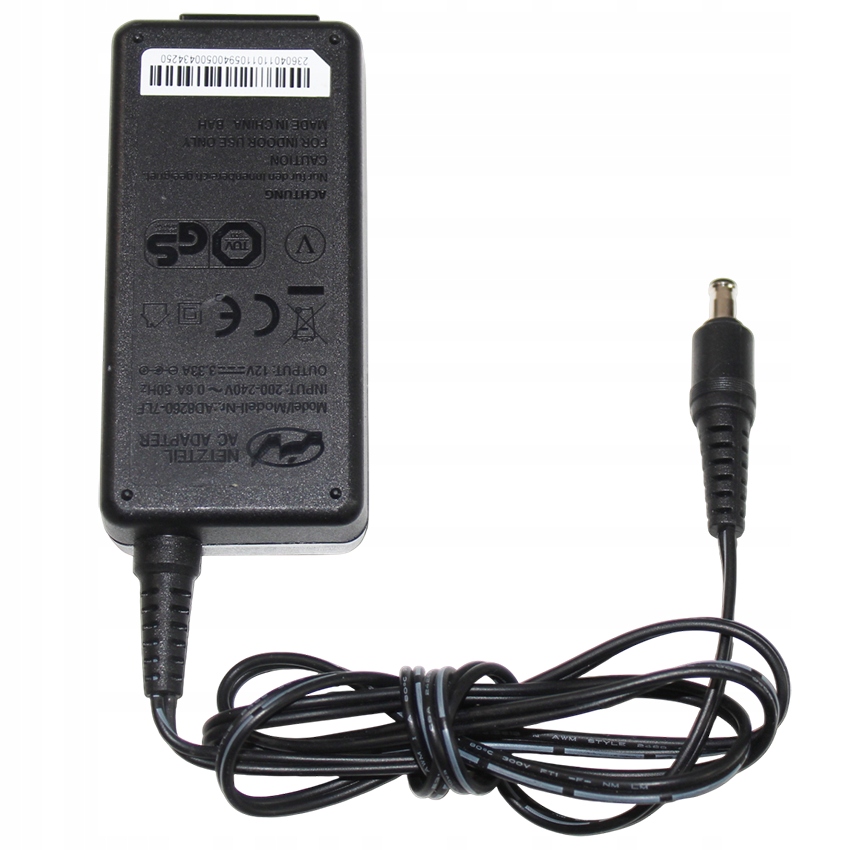 Zasilacz do oświetlenia LED DC 12V 3.33A 40W pin AD8260-7LF