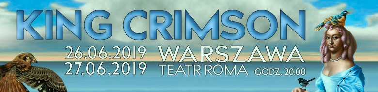 KING CRIMSON Teatr Roma BILETY! OKAZJA!!! 26-27.06