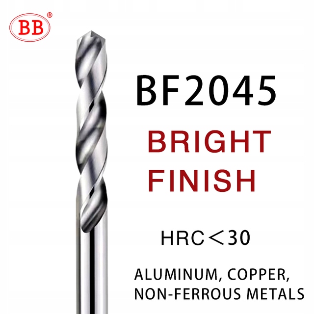 BF2045-jasne wykończenie 7.05mm, okrągłe BB wiertł