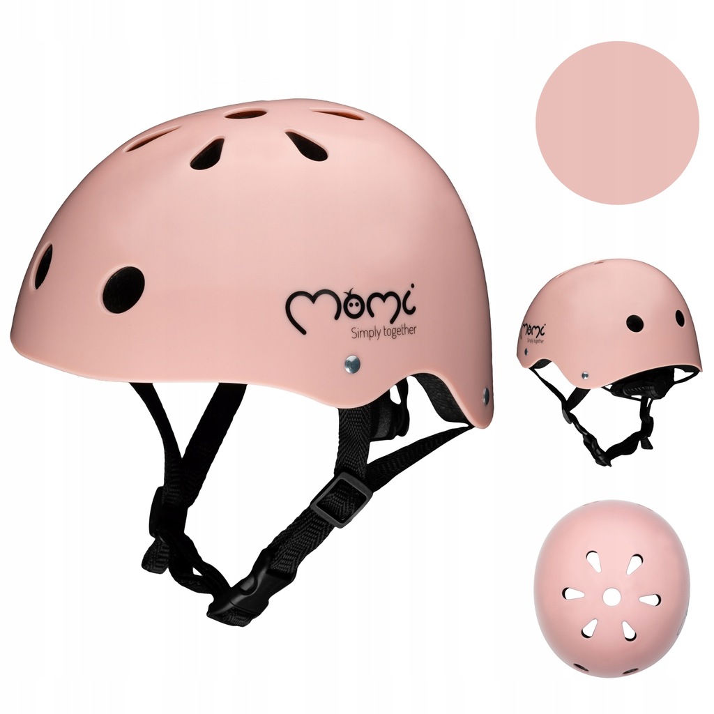 KASK DZIECIĘCY OCHRONNY ROWER HULAJNOGA 47-58 MoMi