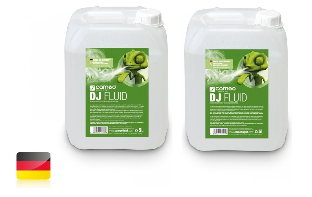 Cameo DJ Fluid -2x płyn do wytwornic dymu 5 litrów