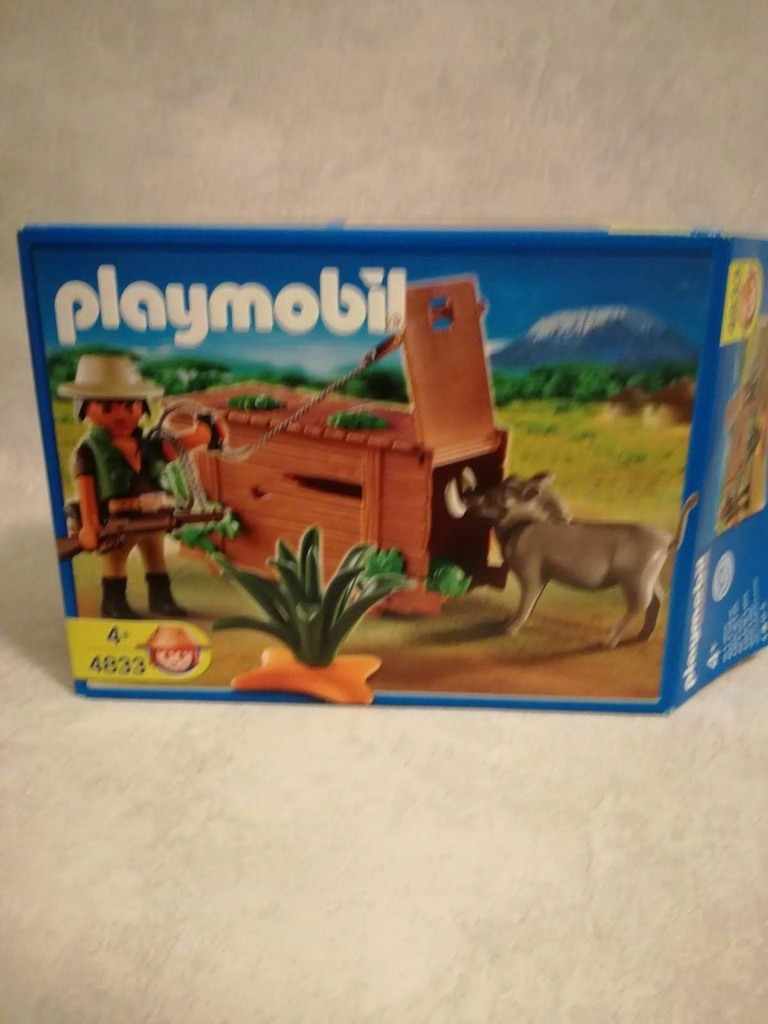 Playmobil 4833 Afryka Safari Kłusownik 7694340234 oficjalne