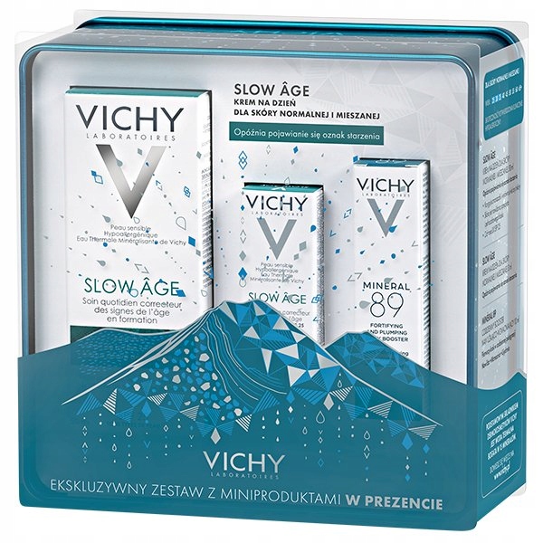 VICHY ZESTAW SLOW AGE KREM NA DZIEŃ + GRATISY