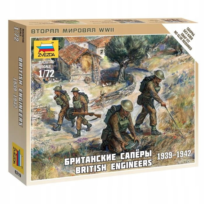 Zvezda 6219 1:72 BRITISH ENGINEERS