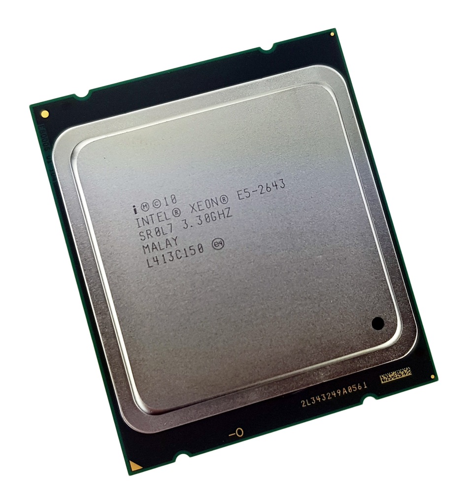 Купить НОВЫЙ ПРОЦЕССОР INTEL XEON E5-2643 4x3,3 ГГц LGA2011: отзывы, фото, характеристики в интерне-магазине Aredi.ru