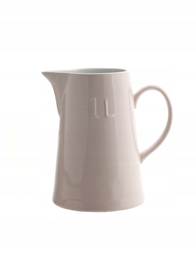 DZBANEK PORCELANOWY do mleka soku 1L