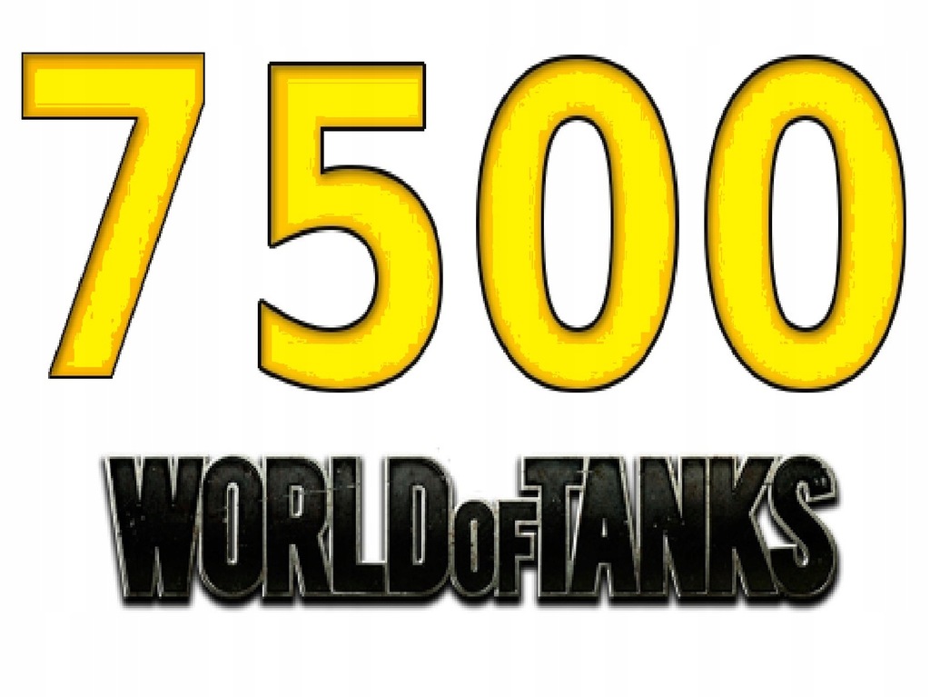 7500 GOLD World of Tanks WOT +6 monet Allegro
