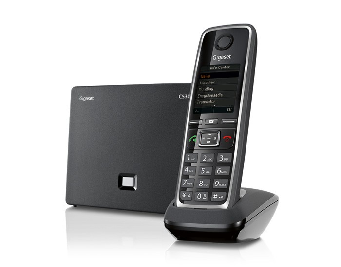 Купить АНАЛОГОВЫЙ VoIP ТЕЛЕФОН GIGASET C530IP: отзывы, фото, характеристики в интерне-магазине Aredi.ru