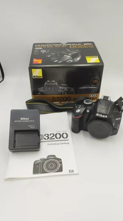 NIKON D3200 BODY CZARNY + PUDEŁKO POLECAMY !