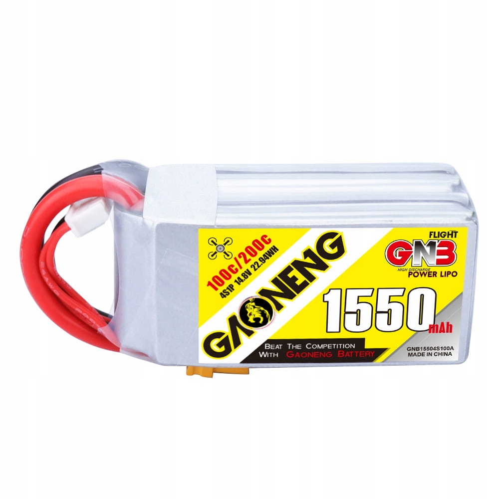 Akumulator LiPo 4S 1550mAh 100C GNB GAONENG