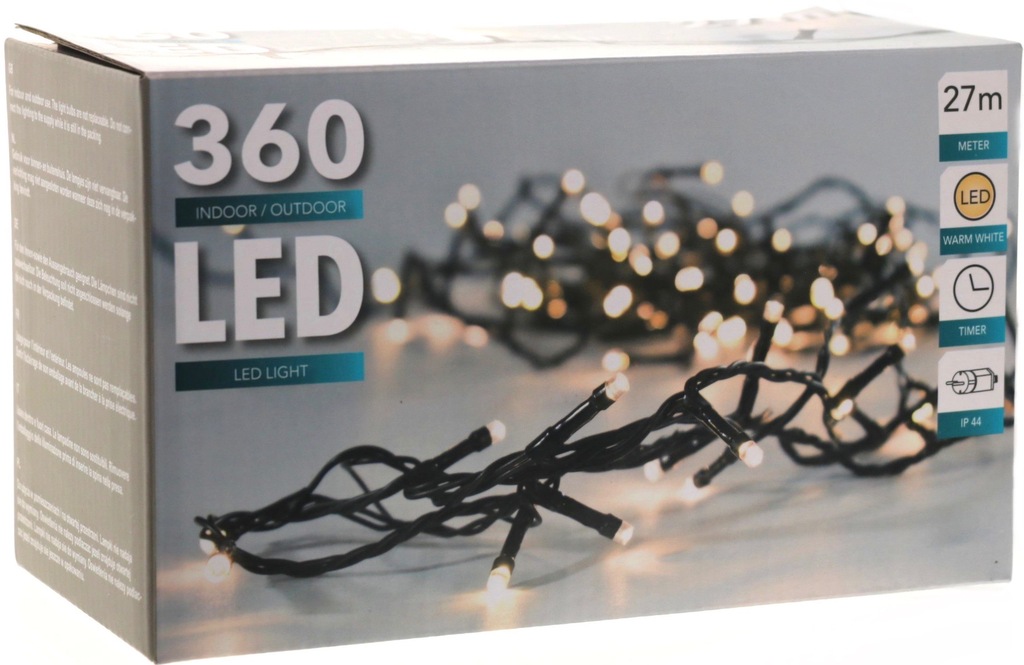 LAMPKI LED ZEWNĘTRZNE SZNUR ŁAŃCUCH LEDOWE 230V