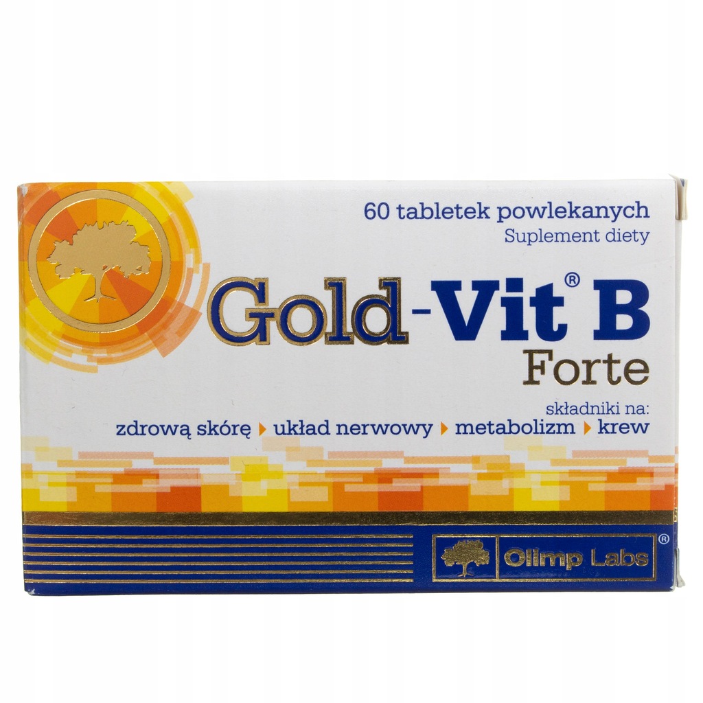 OLIMP GOLD-VIT B FORTE WITAMINA B1 B2 B12 - 60 TAB