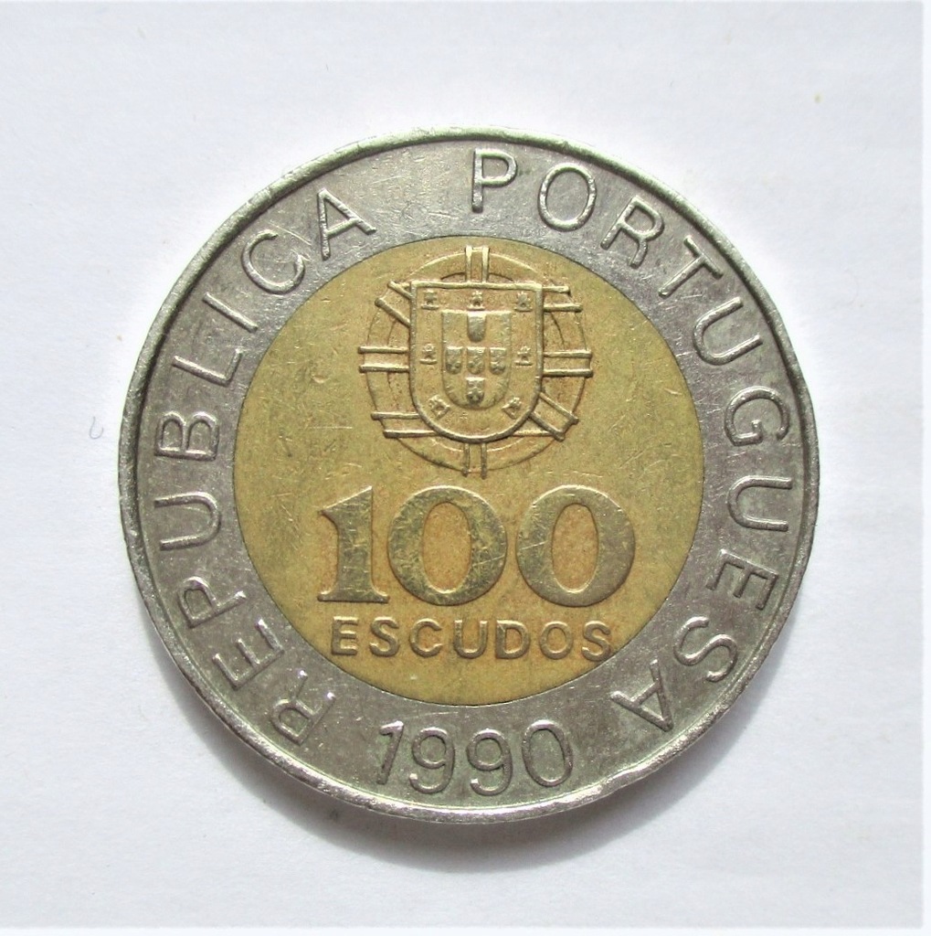 100 Escudo 1990 r. Portugalia