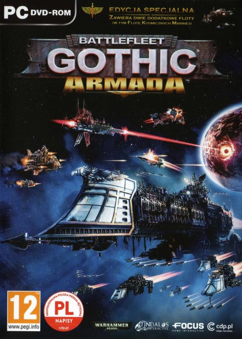 Battlefleet Gothic Armada +poradnik+ naklejki BOX