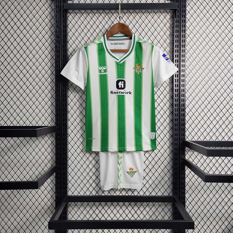 2023/24 Real Betis Balompié HOME Dziecięce koszulki piłkarskie