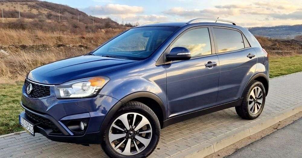 SsangYong Korando 2.0 Xdi 4x4 Skóra Ledy Grzane Fotele+ Kierownica Zadbany!