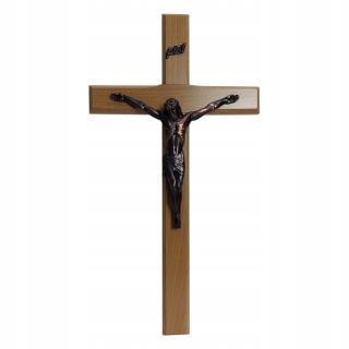 Krzyż wiszący drewniany jasny... - 62614