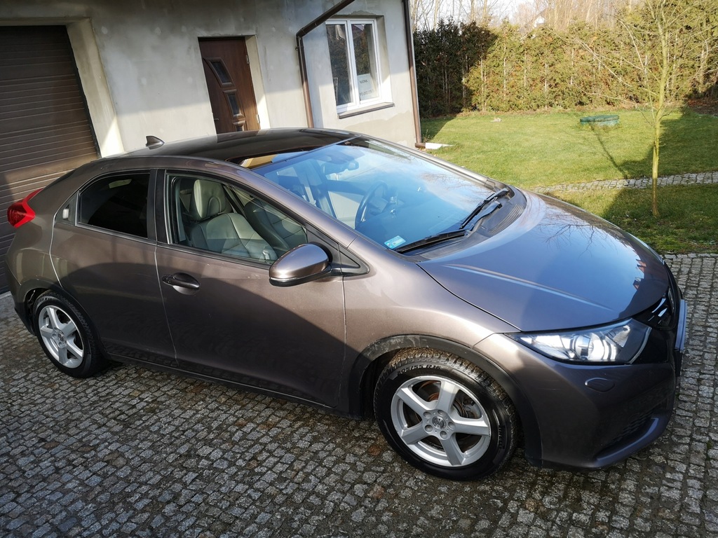 HONDA CIVIC IX 1.8 iVTEC + GAZ, skóra, panorama