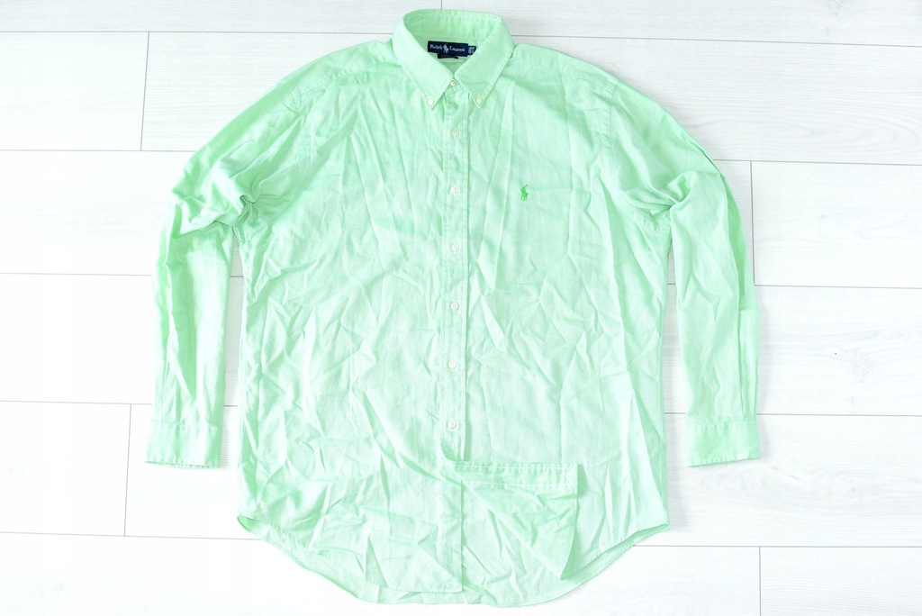 RALPH LAUREN _ YARMOUTH _GREEN PONY _ KOSZULA _3XL