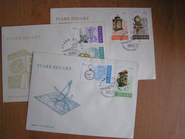 POLSKA ~~ FDC ,,Stare Zegary,, 1 ~~ WARTO!!!