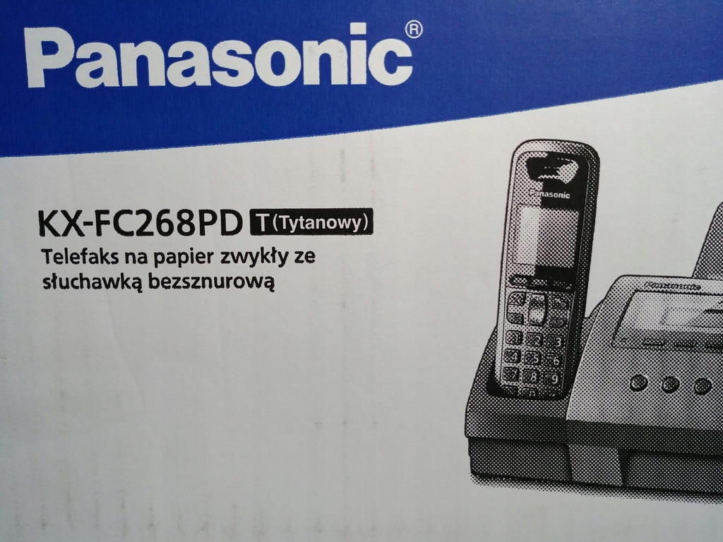 Telefaks z bezprzewodową słuchawką - Panasonic