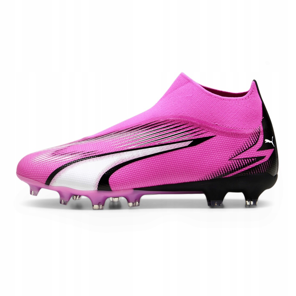 Buty piłkarskie PUMA Ultra Match + LL FG/AG poison pink/white/ black 43 EU