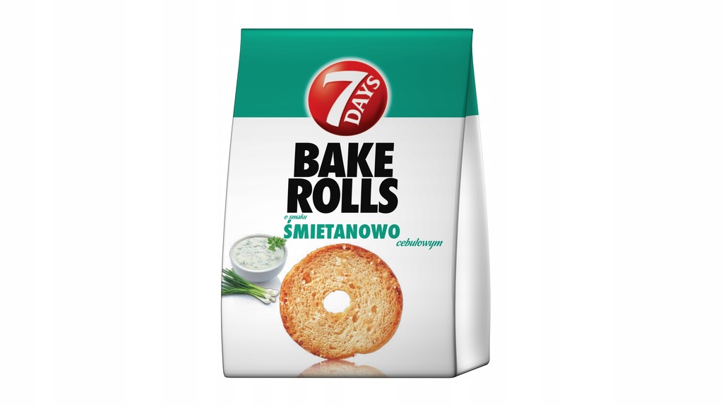 7 Days Bake Rolls śmietanowo cebulowe 150g