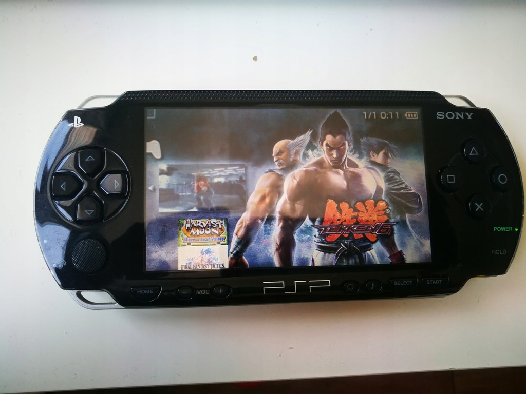 Sony PSP FAT karta 2gb ładowarka gry