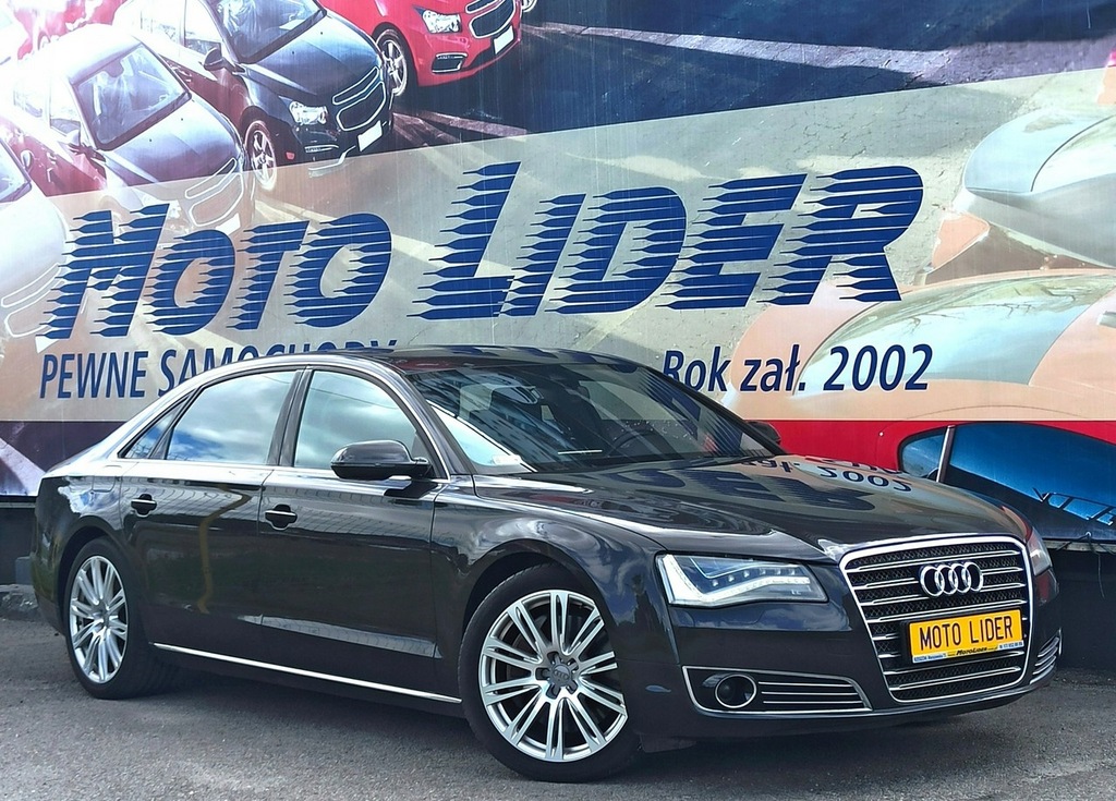 Audi A8 najbogatszy, LONG, serwis ASO