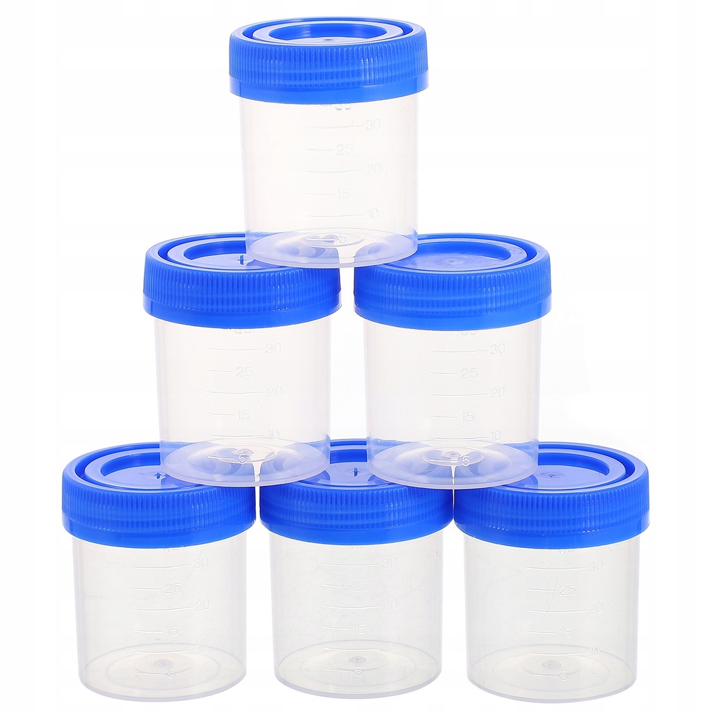 Plastic Containers Urine Sample Cup Screw Urine