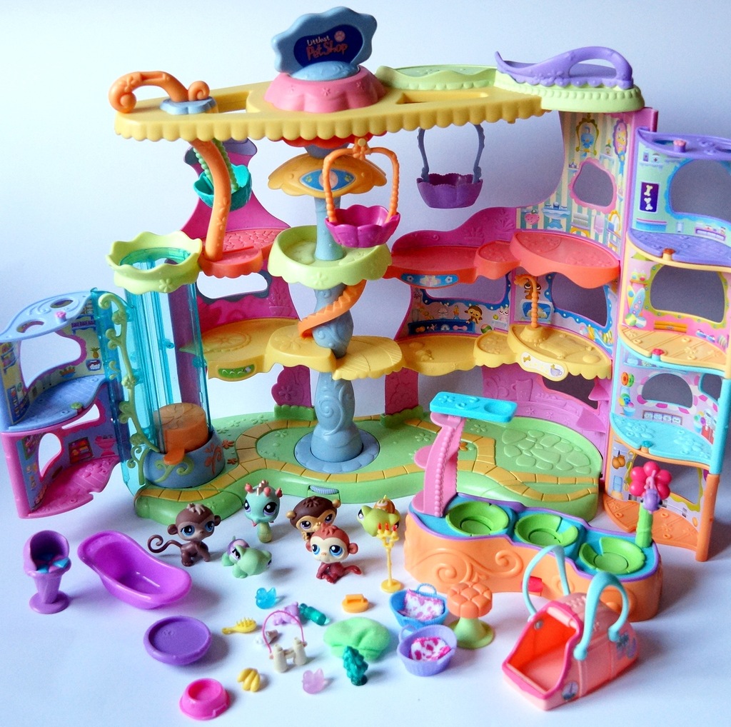 LPS Littlest Pet Shop dom domek pi tra zestaw 7869327768