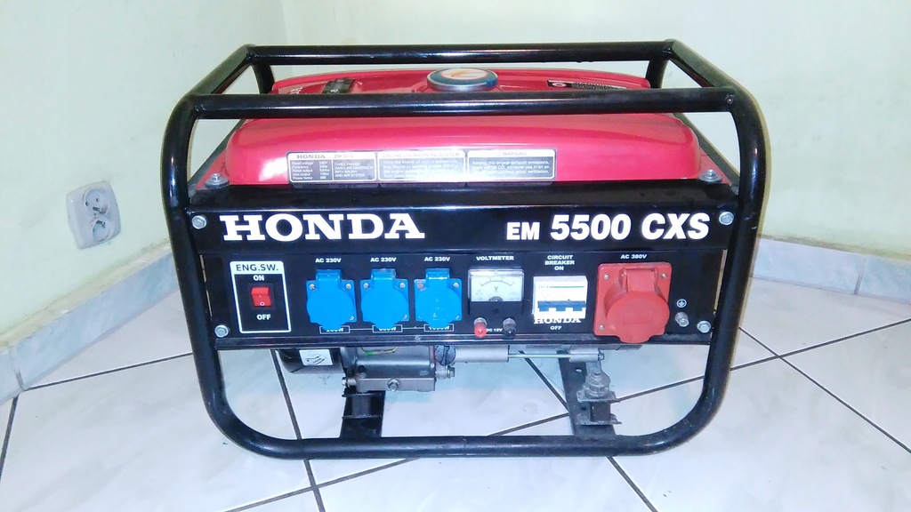 Sprzedamy Agregat prądotwórczy HONDA EM 5500 CSX