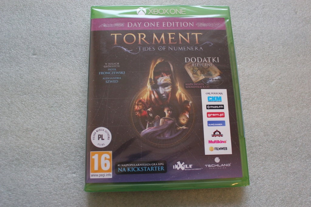 Torment: Tides of Numenera Xbox one NOWA W FOLII