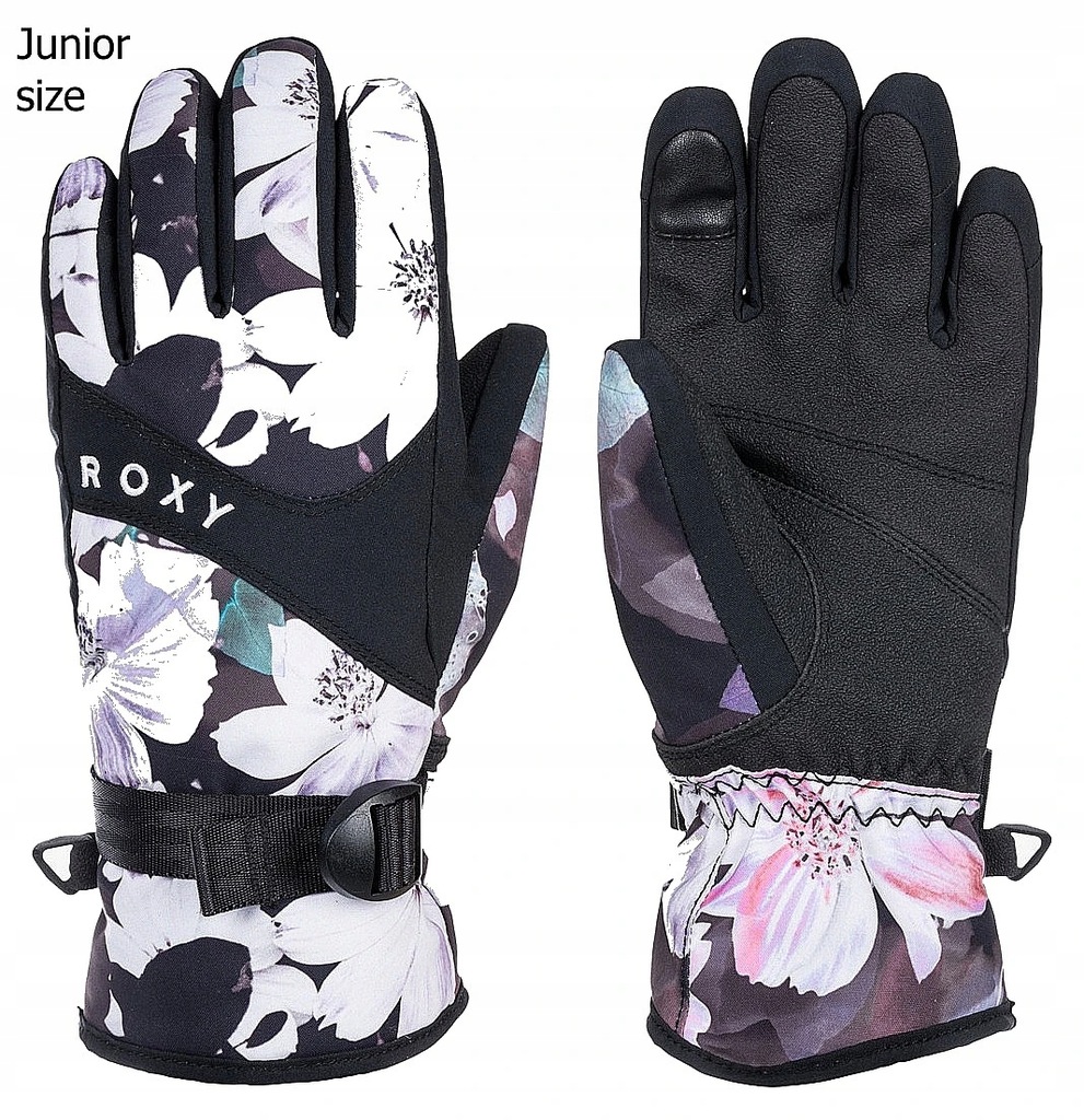 rękawice Roxy Jetty - KVJ1/True Black Blurry