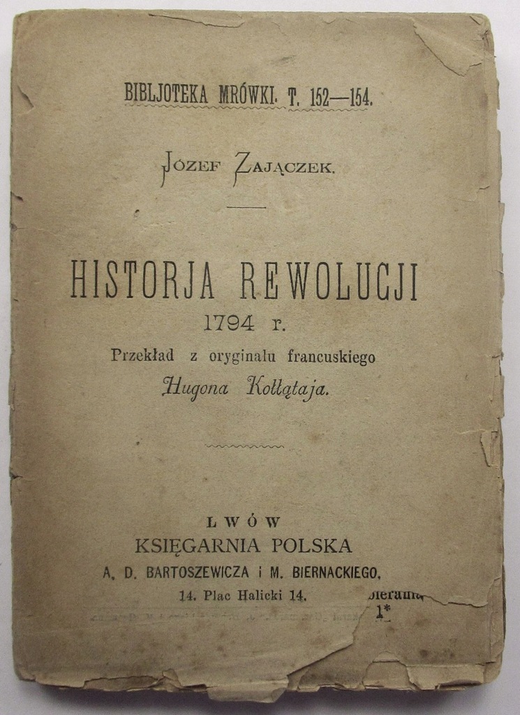 Historia rewolucji 1794 r. Generał Józef Zajączek