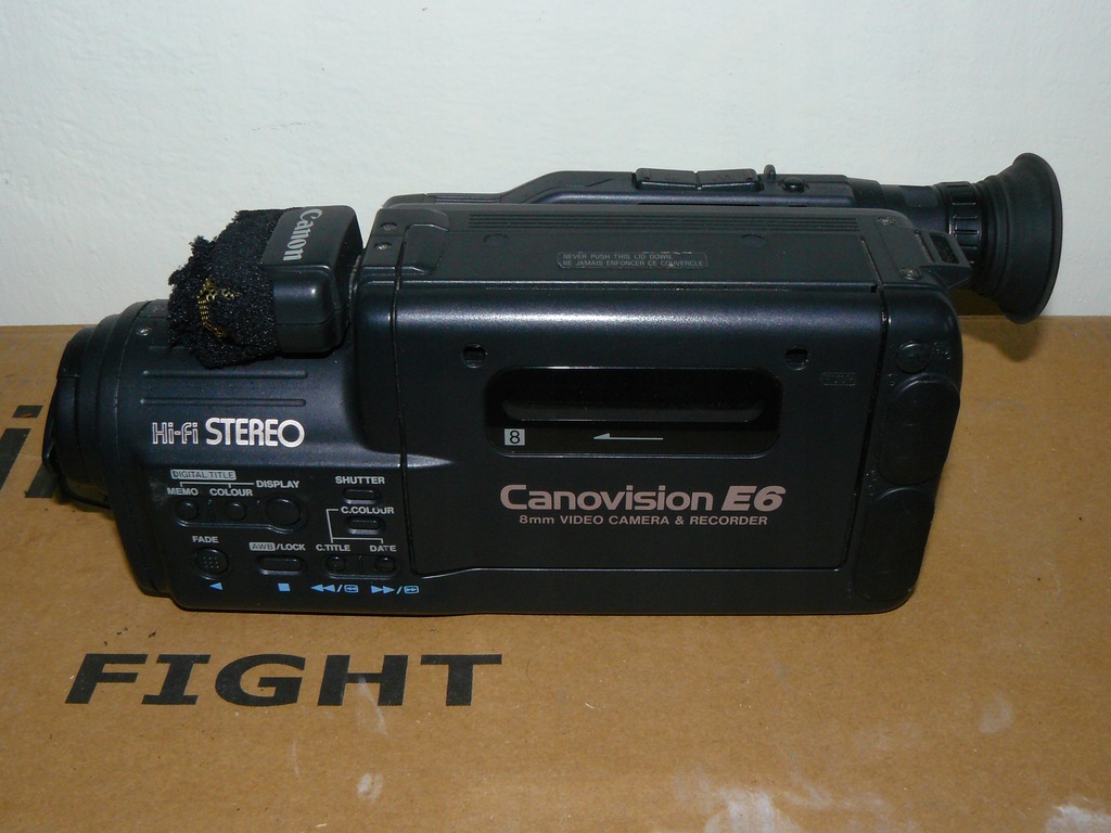 KAMERA CANON CANOVISION E6 8mm Z POKROWCEM