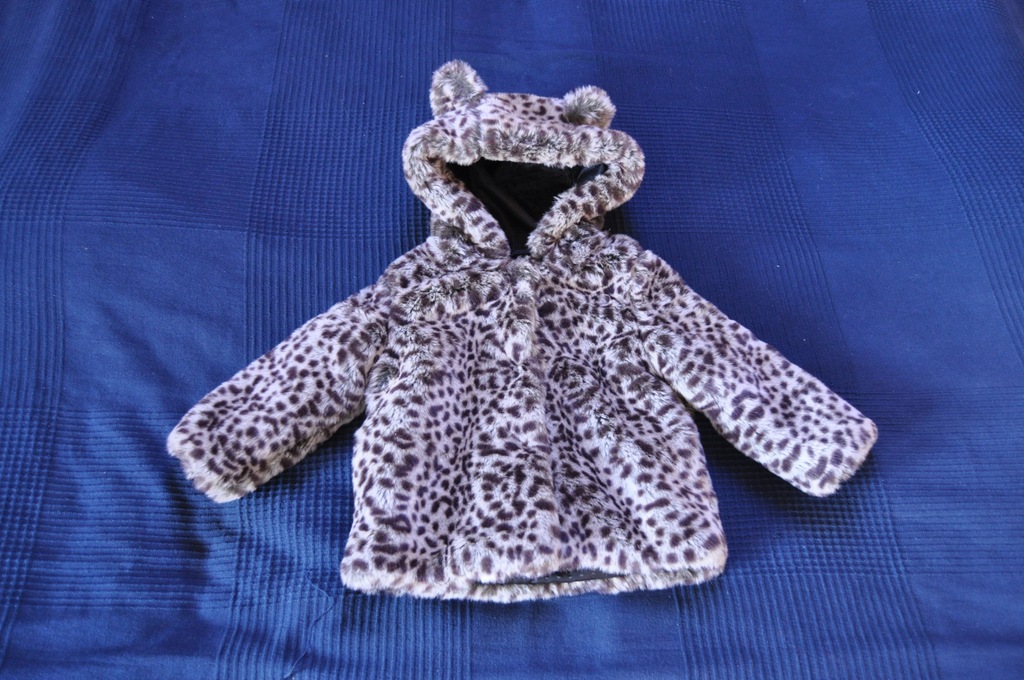 Kurteczka/kożuszek M&S panna 12-18m