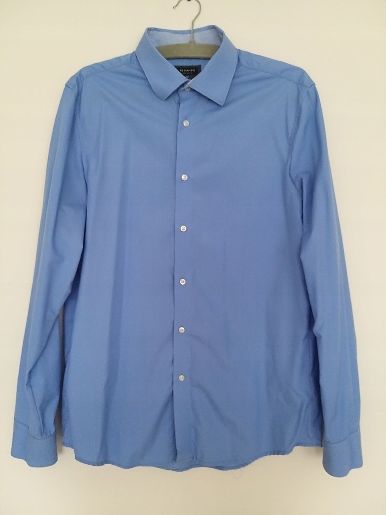 Koszula męska niebieska Reserved 42