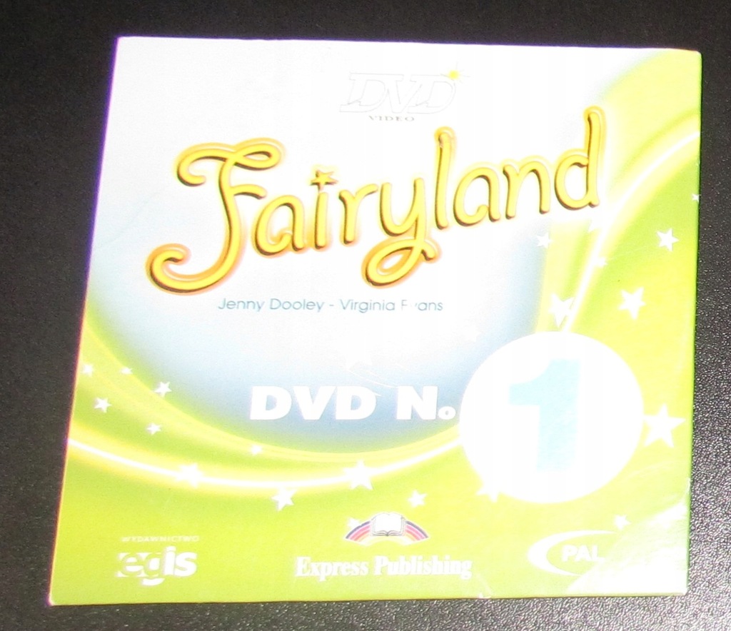 Fairyland 1 Jenny Dooley Virginia Evans płyta DVD