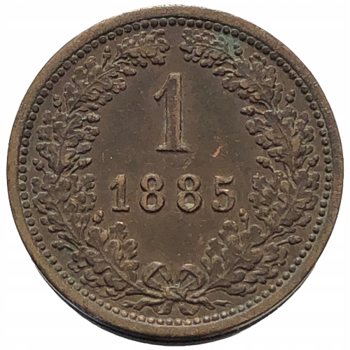43186. Austria - 1 krajcar - 1885r.
