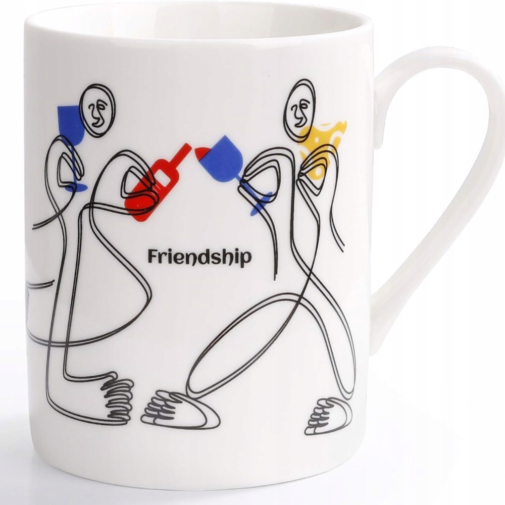 Kubek Ceramiczny 320ml z Napisem Friendship